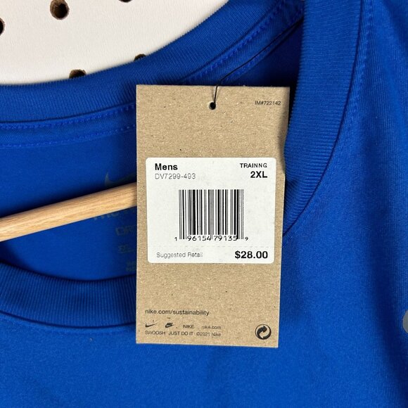 Nike 1 Cent Memphis Tigers Shirt XXL NWT Basketball PE Penny Hardaway Dri Fit - Picture 5 of 6